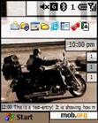 Download mobile theme biker dude