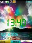 Download mobile theme colour clock