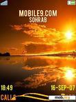 Download mobile theme Sunset