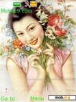 Download mobile theme Vintage Shanghai Woman Posters 2