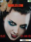 Download mobile theme evanescence_amy lee