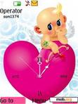 Download mobile theme Swf Valentine Cupid