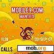 Download mobile theme bananas and pixels