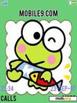 Download mobile theme keroppi