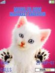 Download mobile theme licking kitty animated