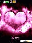 Download mobile theme heart love