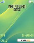 Download mobile theme Windows Aqua Auria Green