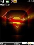 Download mobile theme Animated Superman