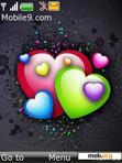 Download mobile theme L:ove hearts