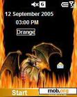 Download mobile theme dragon fire
