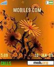 Download mobile theme OrangeFlowers