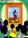 Download mobile theme Mickey-Animated