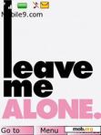 Download mobile theme leave me alone