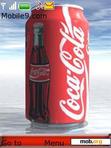 Download mobile theme Coca Cola red