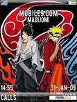 Download mobile theme Naruto-Sasuke THEME