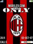 Скачать тему only milan