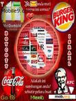 Download mobile theme coca cola