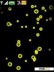 Download mobile theme Yellow Bubbles