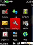 Download mobile theme S40 6th Edition Icons Red