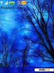 Download mobile theme blue forest