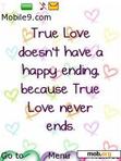 Download mobile theme True Love