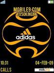 Download mobile theme Adidas Gold