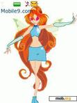 Download mobile theme Winx Bloom