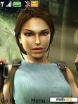 Скачать тему lara croft