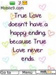 Download mobile theme true love