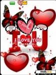 Download mobile theme I Love U