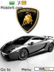 Download mobile theme White Lamborghini