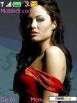 Download mobile theme Angelina Jolie