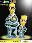 Download mobile theme Simpson's New