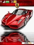 Download mobile theme Red Ferrari