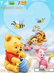 Скачать тему Anmt Pooh friends