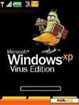 Скачать тему Windows virus edition