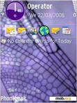 Download mobile theme Purple_Abstractive