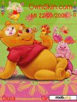 Download mobile theme Animated Winnie&Piglet Ana76