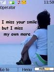 Скачать тему miss ur smile