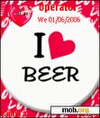 Скачать тему i love beer