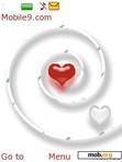 Download mobile theme Red Heart Animated