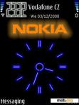 Download mobile theme Animated Nokia Clock