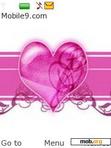 Download mobile theme Pink Heart