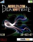 Download mobile theme deathnote