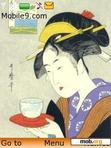 Download mobile theme geisha utamaro