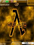 Download mobile theme Half Life 2