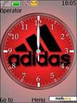 Скачать тему Adidas Clock