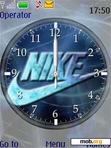 Download mobile theme Nike Clock