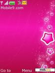 Download mobile theme Pink Stars