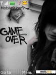 Download mobile theme game over..